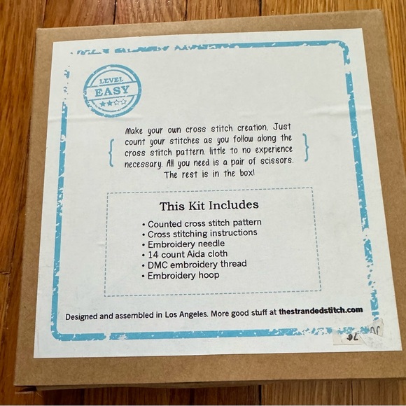 NWT The Stranded Stitch Frida cross stitch kit artist embroidery creativity - Picture 6 of 8